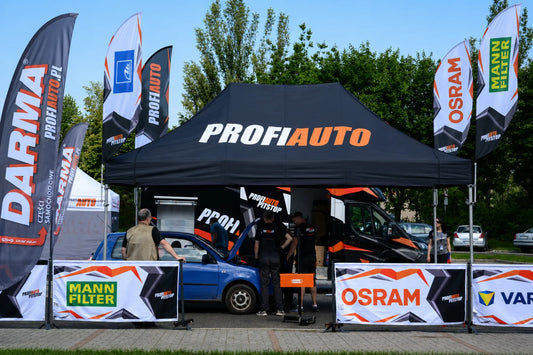 Nůžkový stan 4x6 Octa Pro s potiskem profiauto