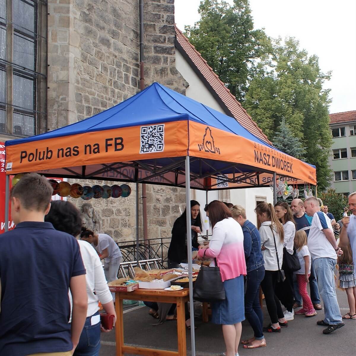 Nůžkový stan 3x6 s potiskem 4 střešních límců