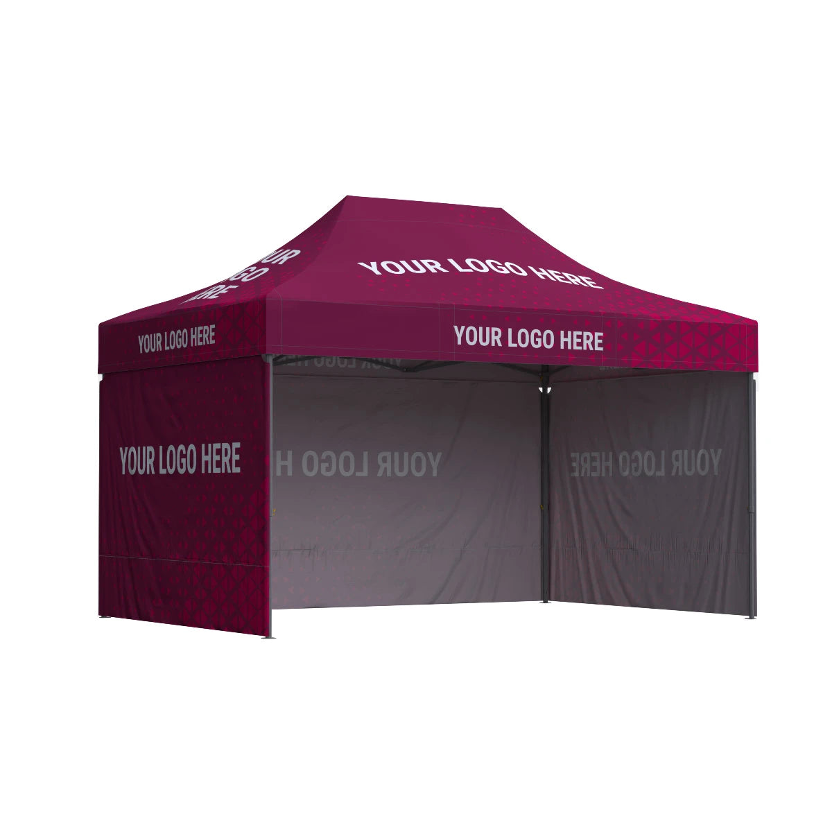 Nůžkový stan 3x4,5 Octa Pro LED s celopotiskem: Polyester - SET