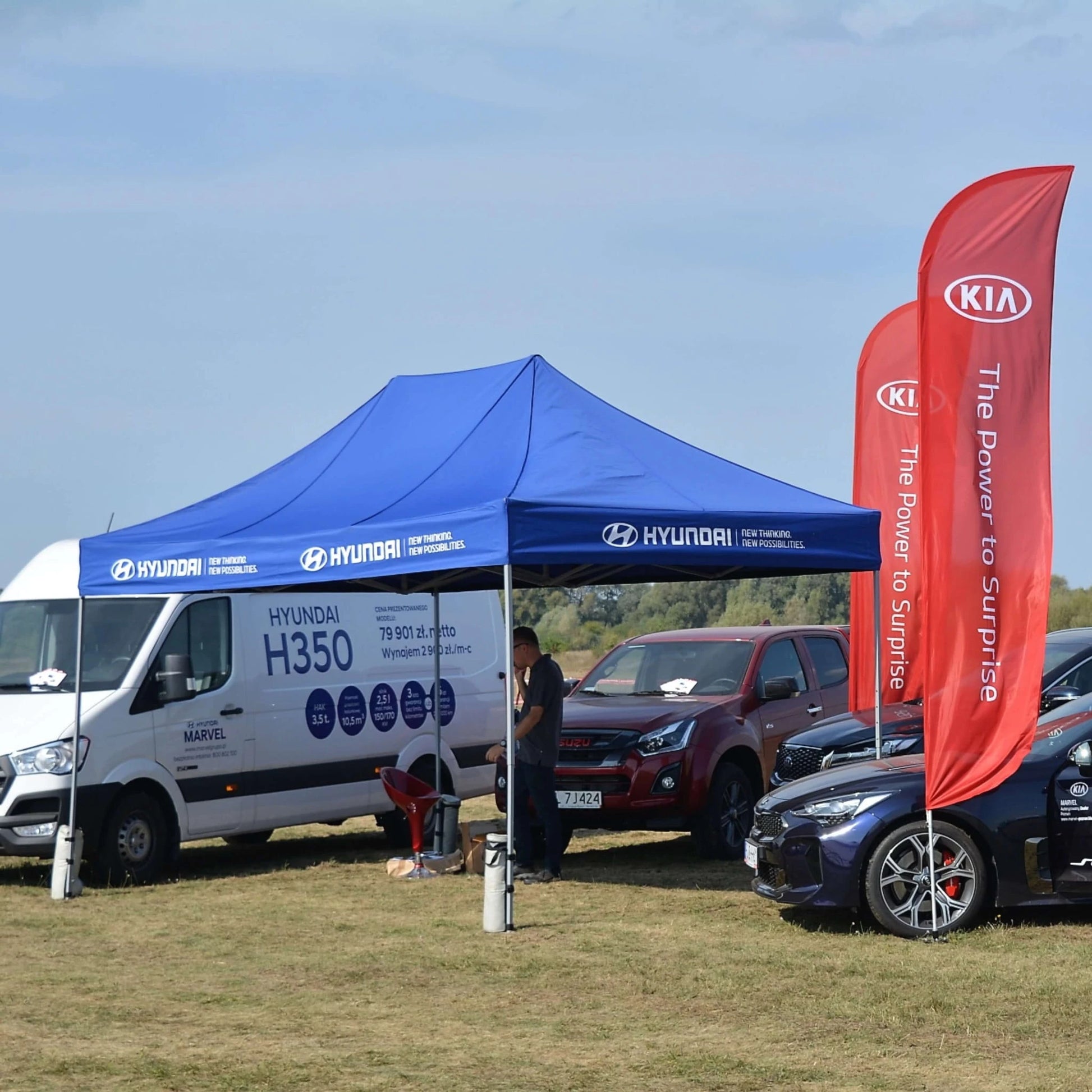 Nůžkový stan 3x4,5 Hyundai