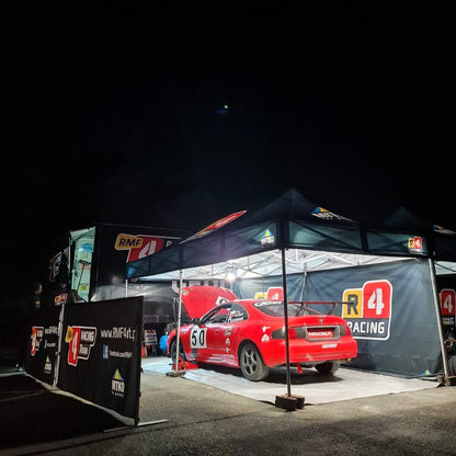 LED osvětlení pro nůžkový stan 3x6 - 4 lampy