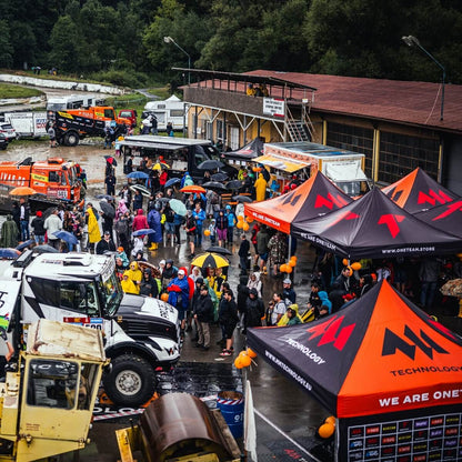 Nůžkové stany Octa Pro 4x4 s potiskem MM Technology