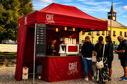 Nůžkový stan 2x3 Cafe Gape