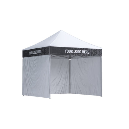 Nůžkový stan 3x3 Octa Go s potiskem 4 střešních límců: Polyester - SET