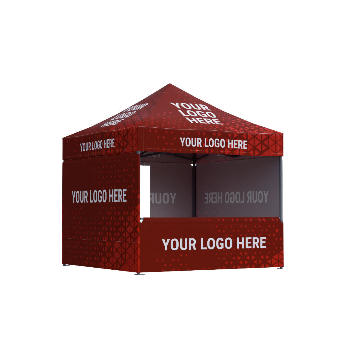 Nůžkový stan 3x3 Octa Pro LED s celopotiskem: Polyester