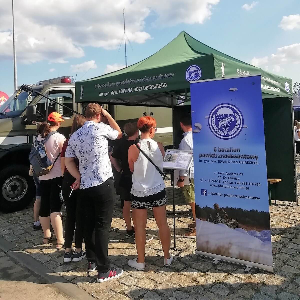 Nůžkový stan 3x3 s potiskem 6 Batalion