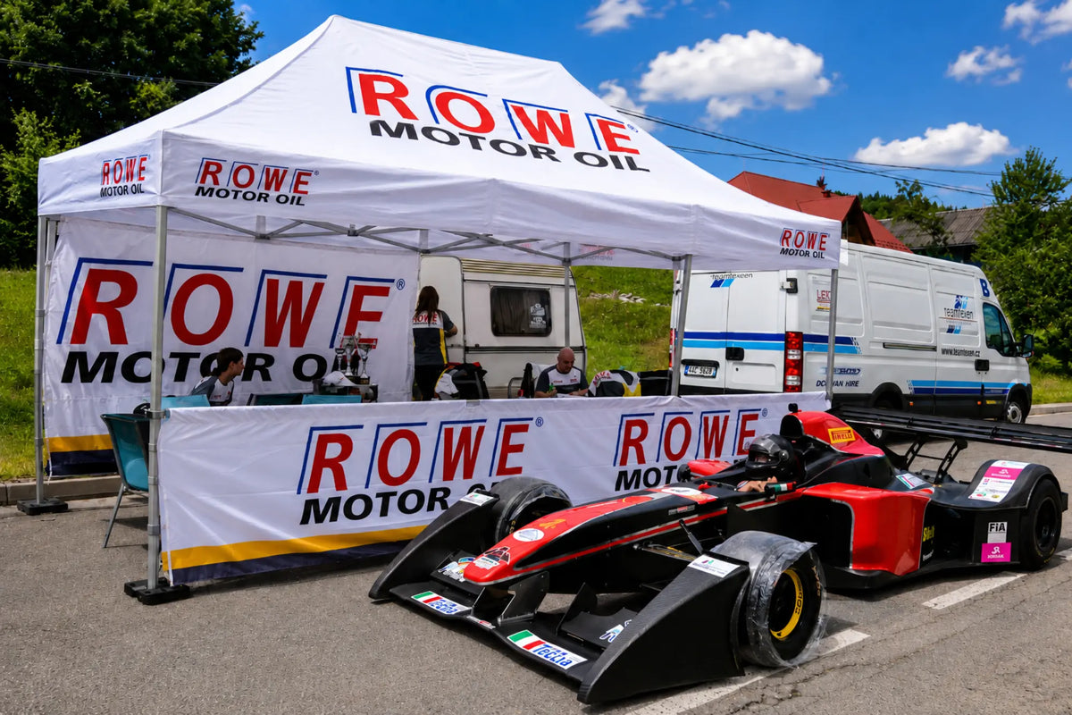 Nůžkový stan 4x6 Octa Pro s celopotiskem Rowe