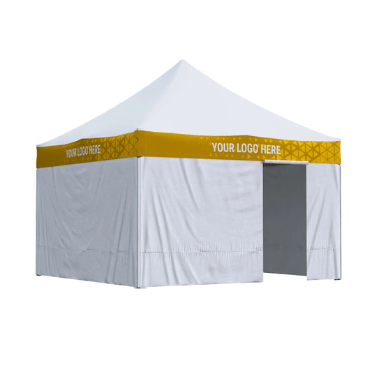 Nůžkový stan Octa Pro 4x4 s potiskem 4 střešních límců: Polyester