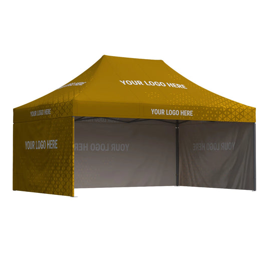 Nůžkový stan Octa Pro 4x6 s celopotiskem: Polyester - SET