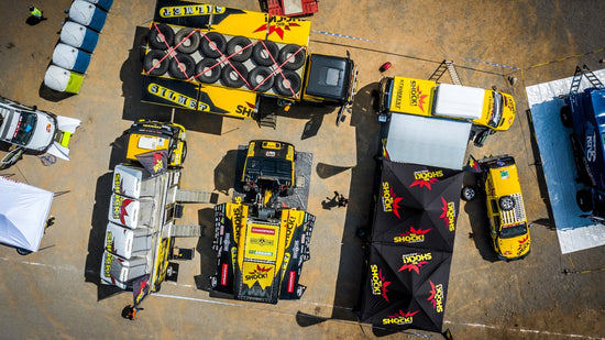 Nůžkové párty stany Octa Pro 4x4 m na Dakar Rally 2020