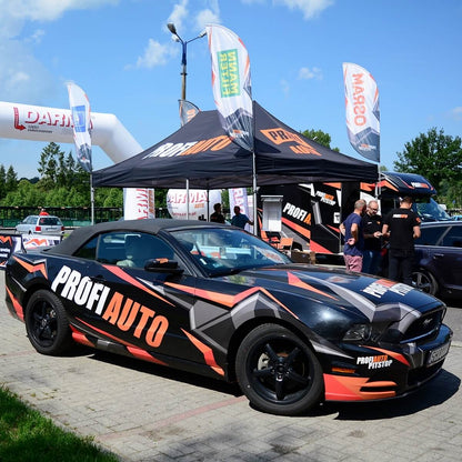 Nůžkový stan 4x6 Octa Pro s potiskem